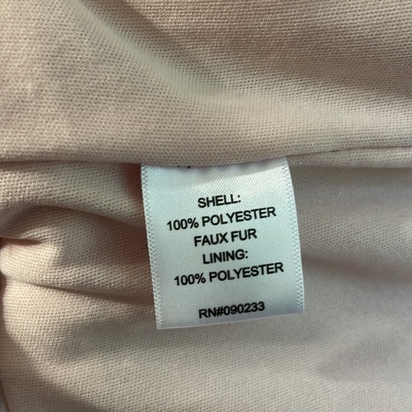 PacSun Pink PacSun Plush Coat - Women xs/s - Picture 8 of 9